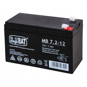 12V / 7,2 Ampere Batterie