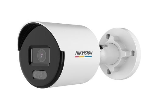 Bullet IP-Kamera 4MP 2,8 mm weißes Licht 30 m Mikrofon IP67 ColorVu 24/7 Bewegungserkennung Hikvision