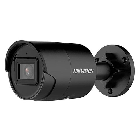Bullet-IP-Kamera 6MP 2,8 mm AcuSense WDR120 MIC IP67 IR40 Schwarz Hikvision