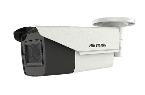Hikvision Bullet-Kamera, 8 MP, motorisiertes Varifokalobjektiv, 2,7–13,5 mm, IR, 80 m, 4-in-1, 4K, extrem schwaches Licht