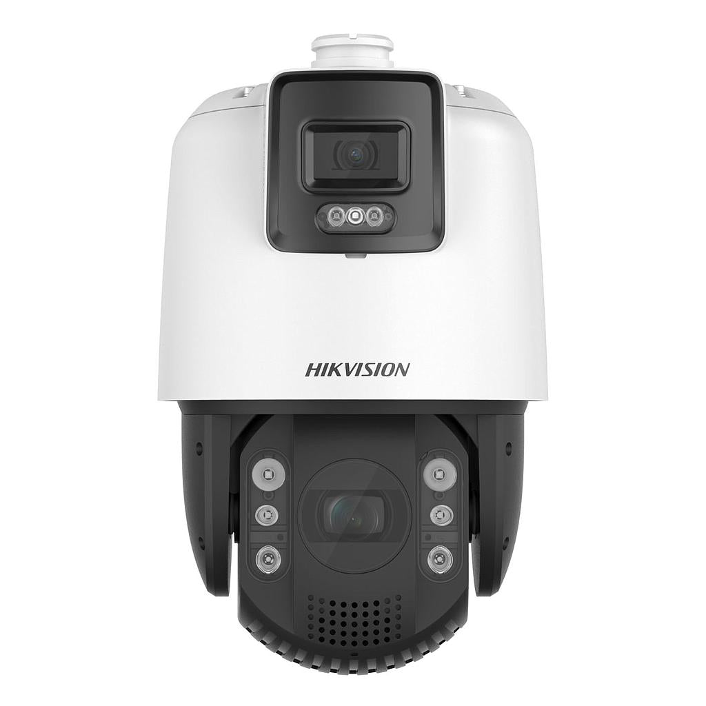 IP-PTZ-Domekamera 7" 2MP 32X Doppelobjektiv fest und varifokal IR200 IK10 DarkFighter Acusense Hikvision