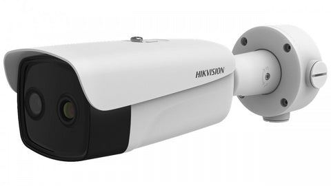Thermische Bispektrum-IP-Bullet-Kamera 15 mm 384 x 288 und 6 mm Optik 2688 x 1520. Korrosionsschutz