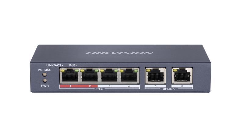 4-Port Fast Ethernet Unmanaged POE-Switch