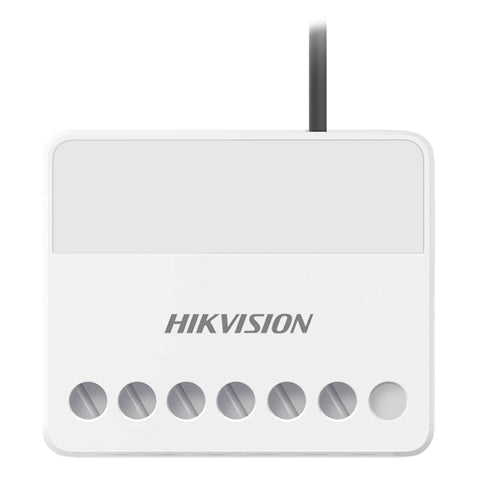 Drahtloses 12-V-DC-Relaismodul für das bidirektionale Tri-X-868-MHz-System AXPRO. Kompaktes Design