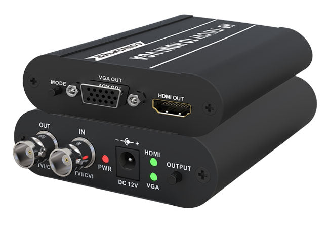 HD-TVI/CVI zu HDMI und VGA Konverter Folksafe