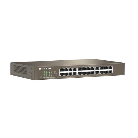 Switch 24 Ports Gigabit L2 unmanaged rackmontierbar 13" IP-COM