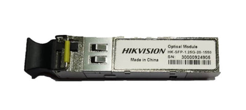 SFP-Modul 1,25 G 3,3 V MSA 20 km bidirektionaler LC-Anschluss. Singlemode-Wellenlänge Tx1550nm/Rx1310nm Hikvision