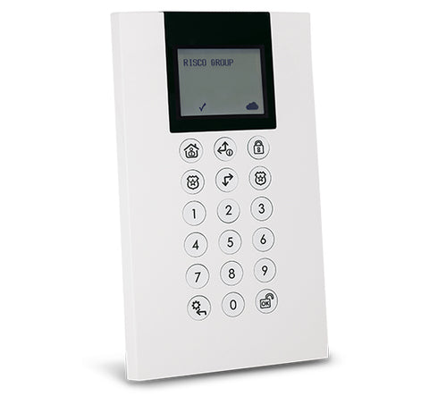 Zwei-Wege-Funk-Panda-Tastatur der Klasse 2 für LightSYS+/Air mit 13,56-MHz-Proximity-Leser für 868-MHz-Systeme