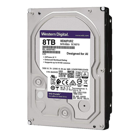 8 TB Festplatte (8192 GB). Western Digital Purple