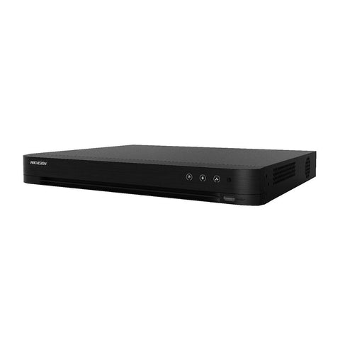 DVR-Recorder 5in1 4CH 4MP + 2IP 4MP Acusense Video Analytics 1HDD 10TB Audio über Koaxial Hikvision