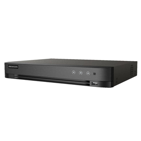 Hikvision 4 Kanäle DVR Recorder 8MP AcuSense 5in1 1U H.265 1HDD Audio I/O