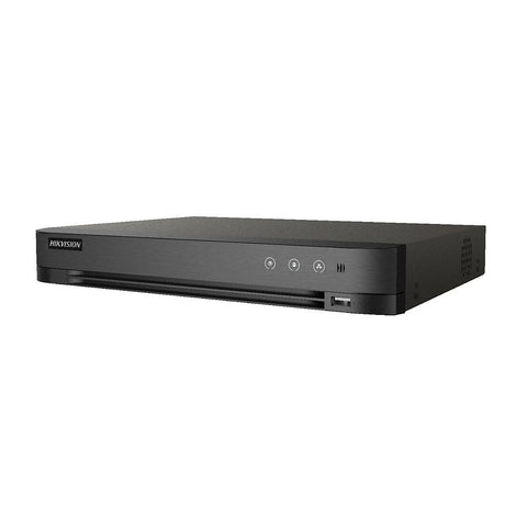 DVR-Recorder 5in1 8CH 4MP + 4IP 4MP Acusense Analytics Video Audio über koaxiale 1HDD 10TB Hikvision